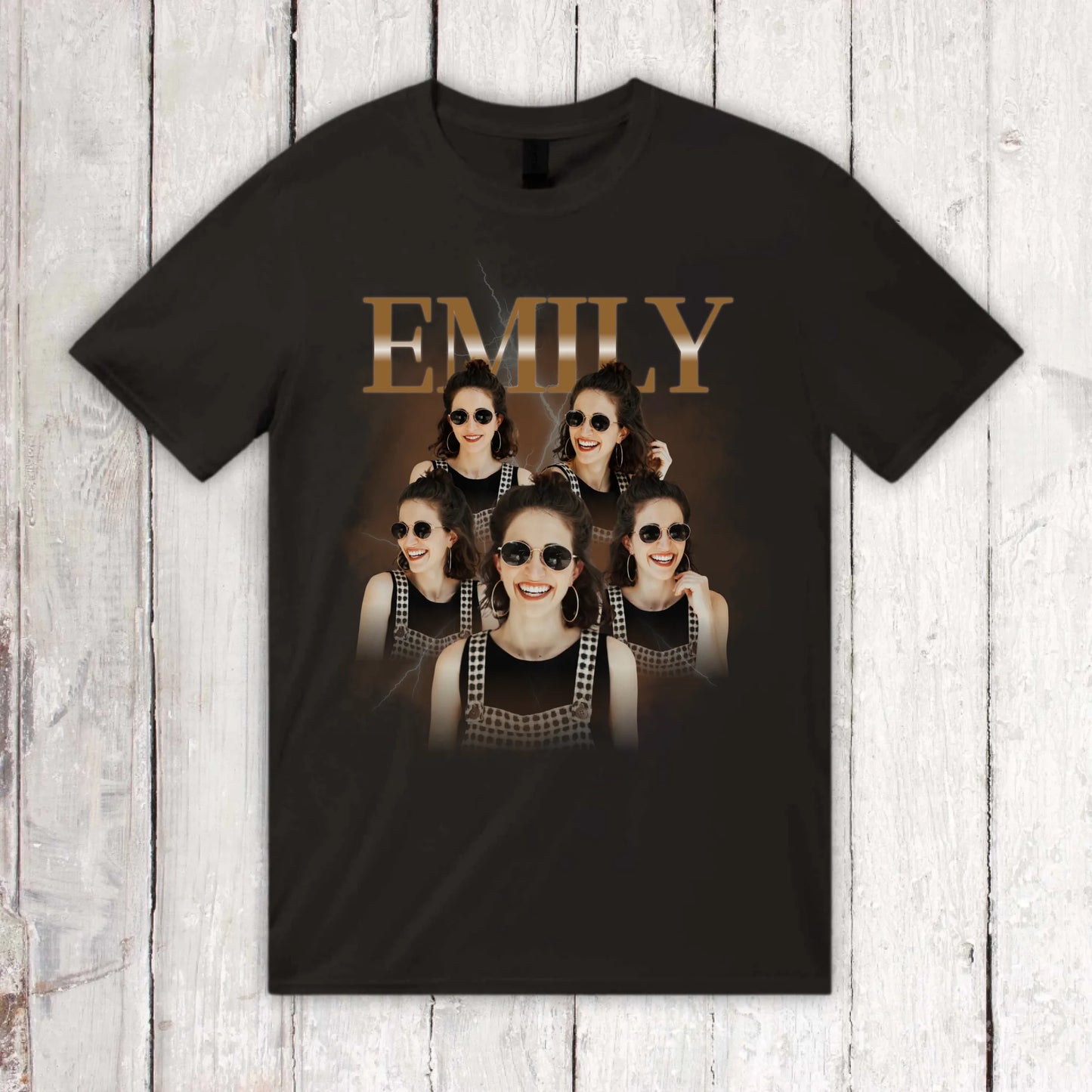 Dein Foto Shirt mit bis zu 5 Fotos - Individuelles T-Shirt | Personalize Palace