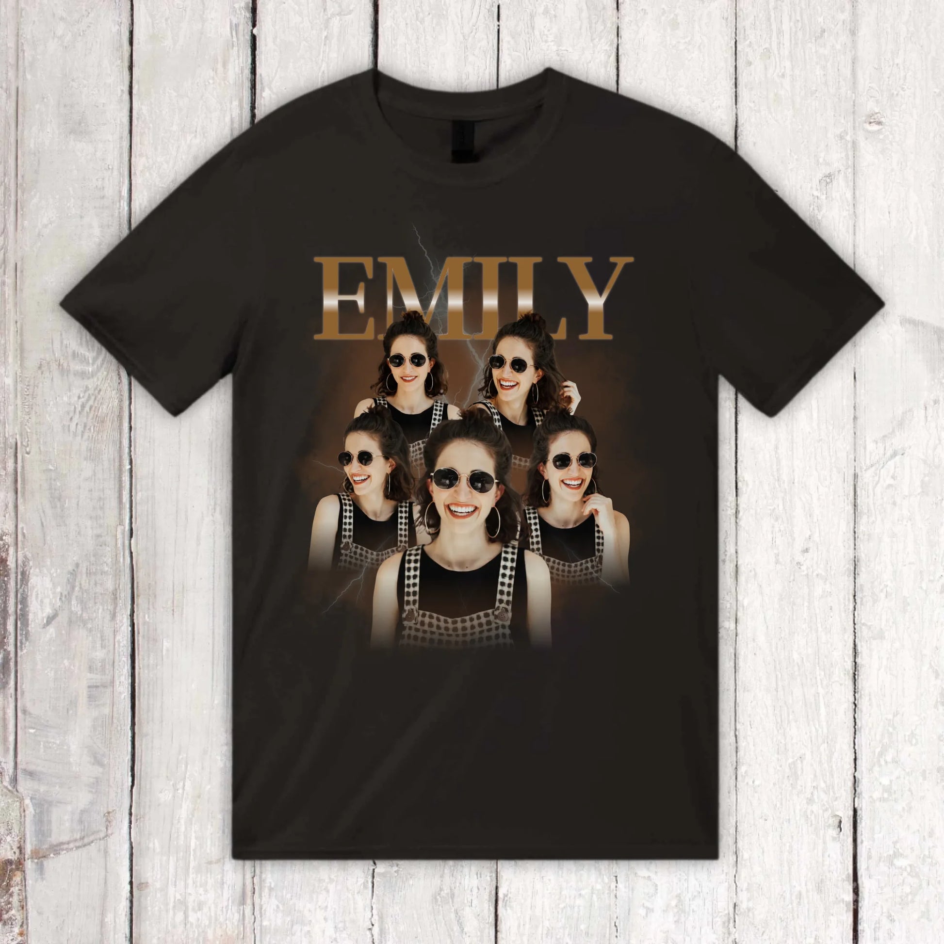 Dein Foto Shirt mit bis zu 5 Fotos - Individuelles T-Shirt | Personalize Palace