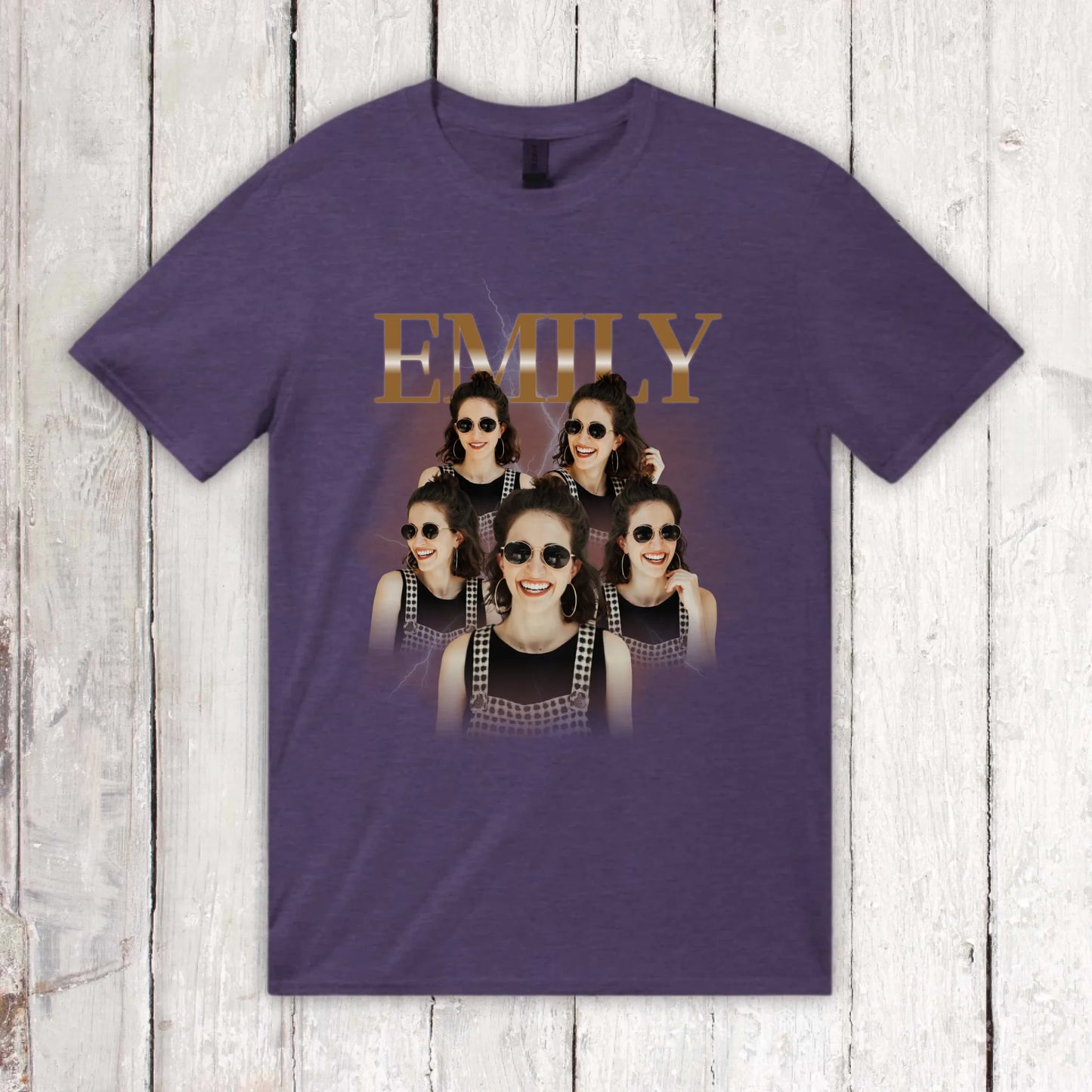 Dein Foto Shirt mit bis zu 5 Fotos - Individuelles T-Shirt | Personalize Palace