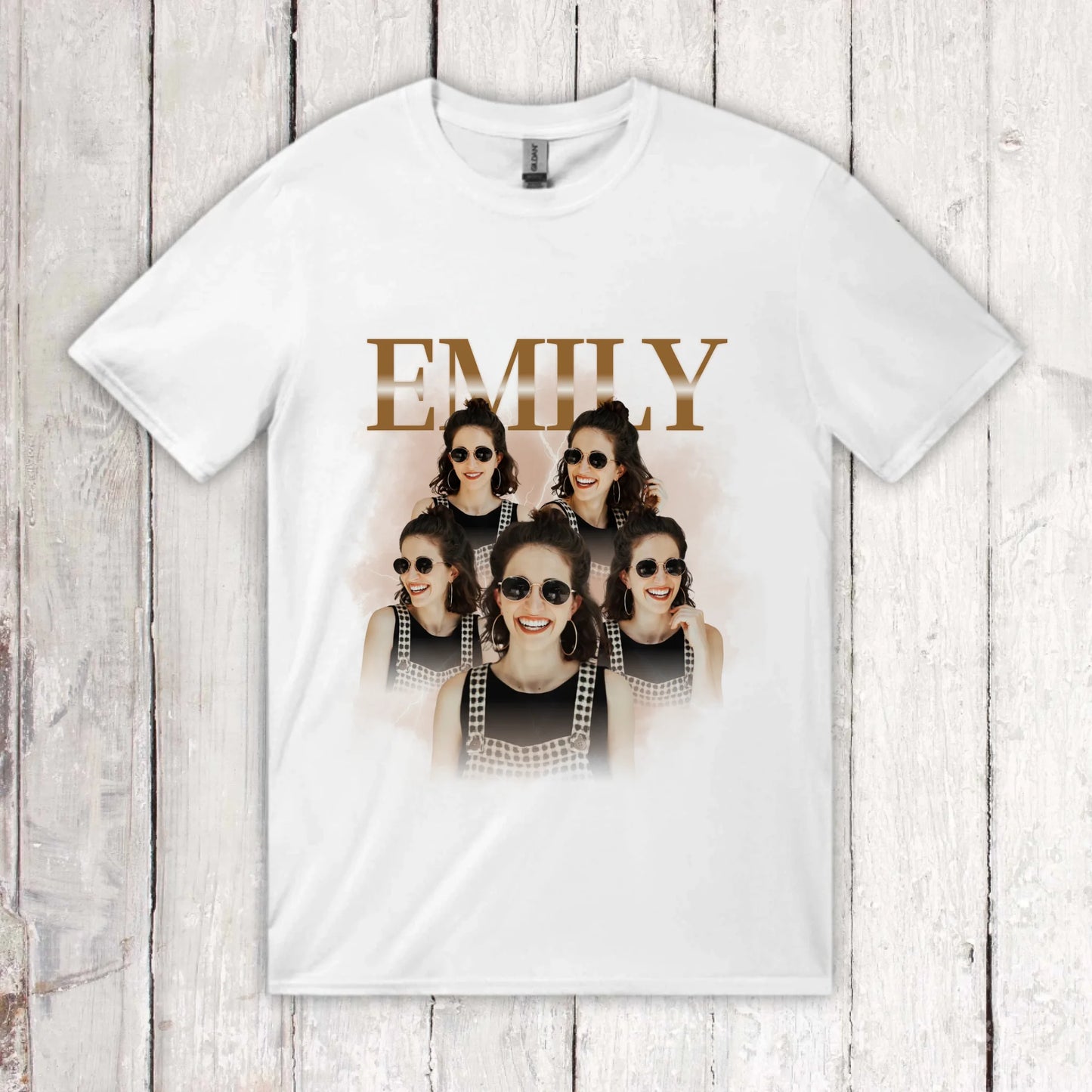 Dein Foto Shirt mit bis zu 5 Fotos - Individuelles T-Shirt | Personalize Palace