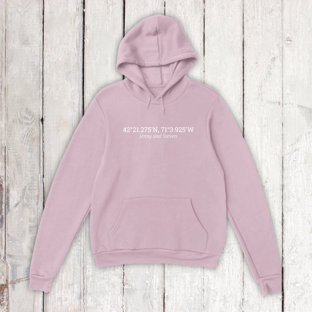 eure gemeinsamen Koordinaten - individuelles T-Shirt