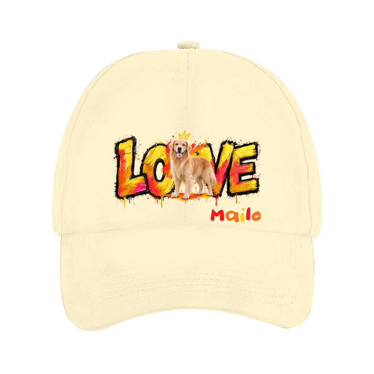 front_Sand_Familien Cap - individuelles Cap_mockup