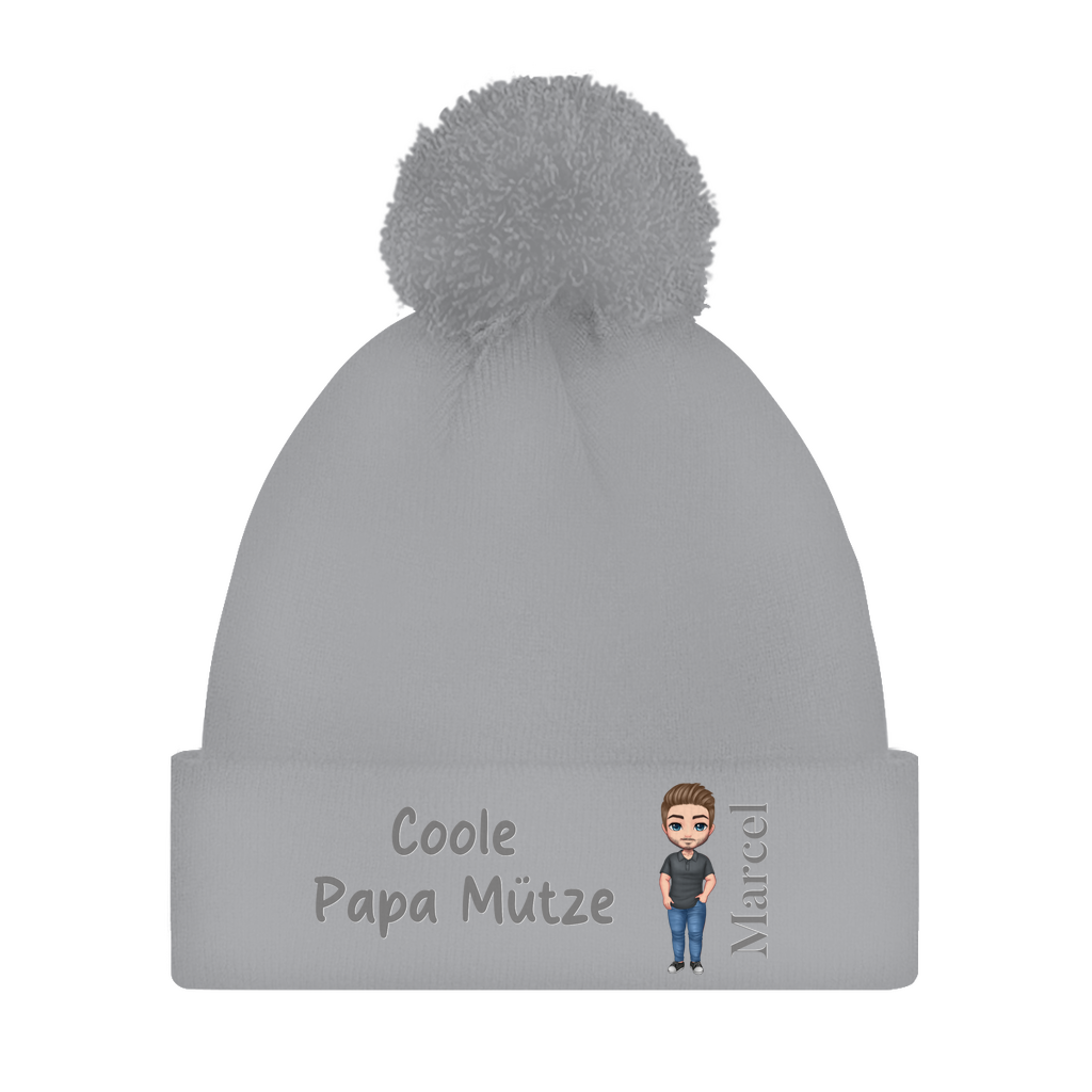 Coole Dad Mütze - individuelle Bommelmütze