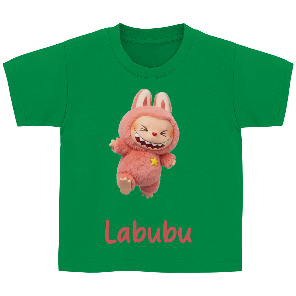 Labubu Look für dein Kind - individuelles T-Shirt