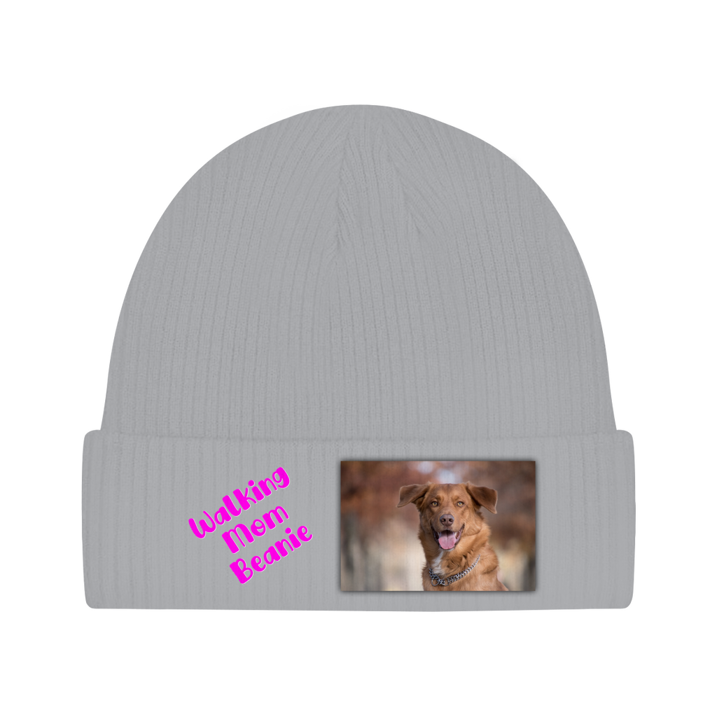 Walking Mom Beanie - individuelle Strickmütze