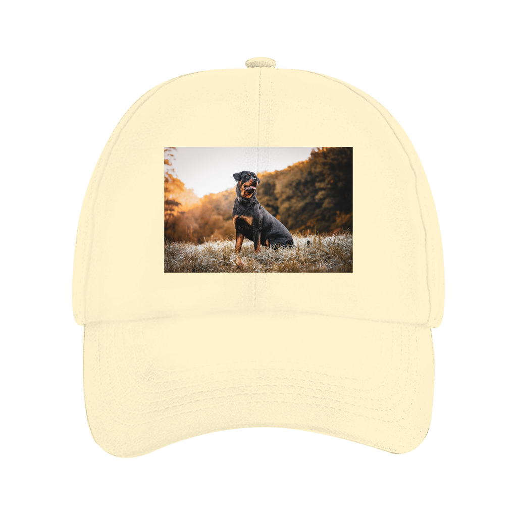 Foto auf dem Cap - individuelles Cappy