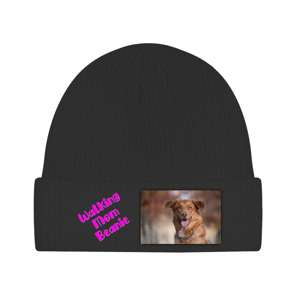 Walking Mom Beanie - individuelle Strickmütze